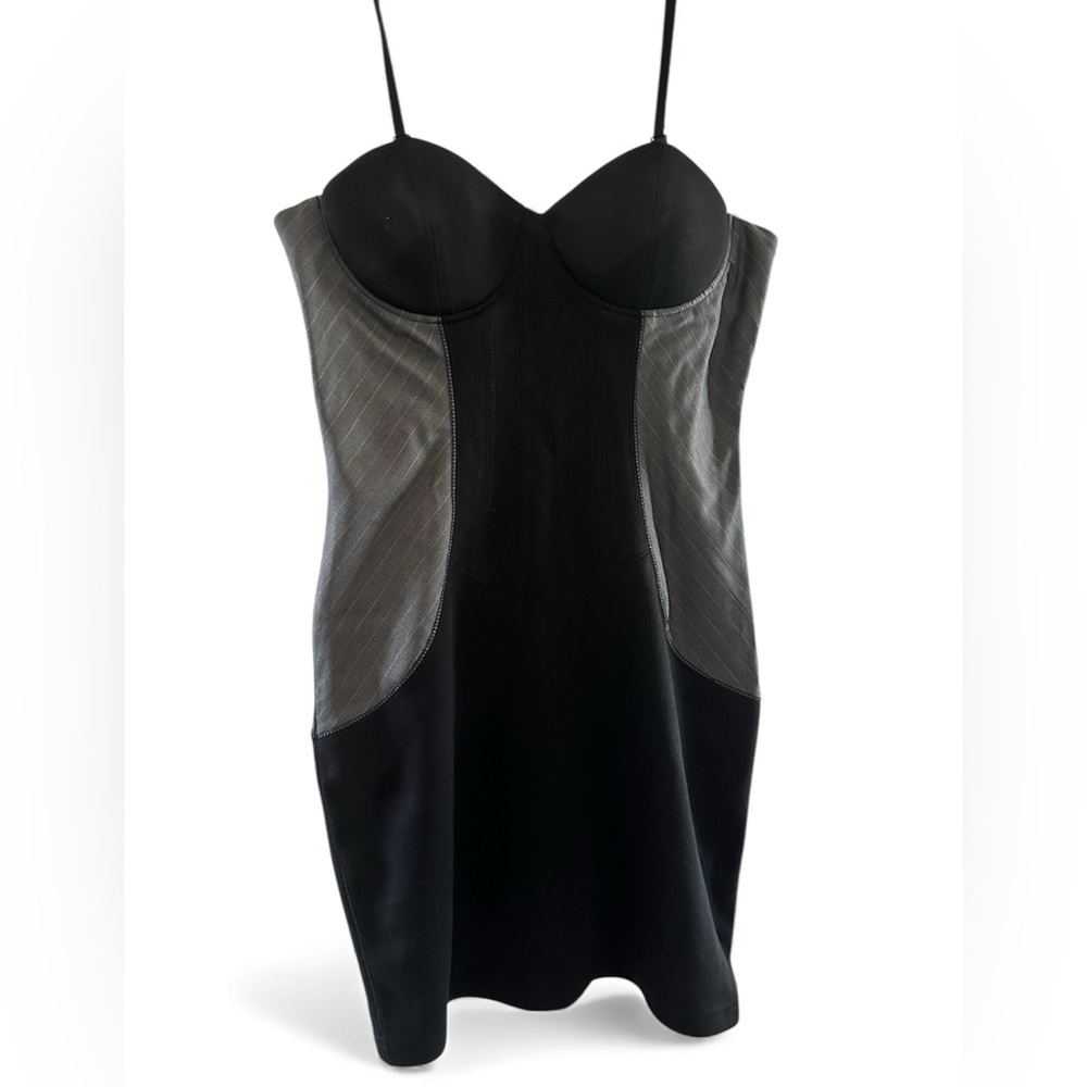 Urban Behavior Black and Gray mini dress